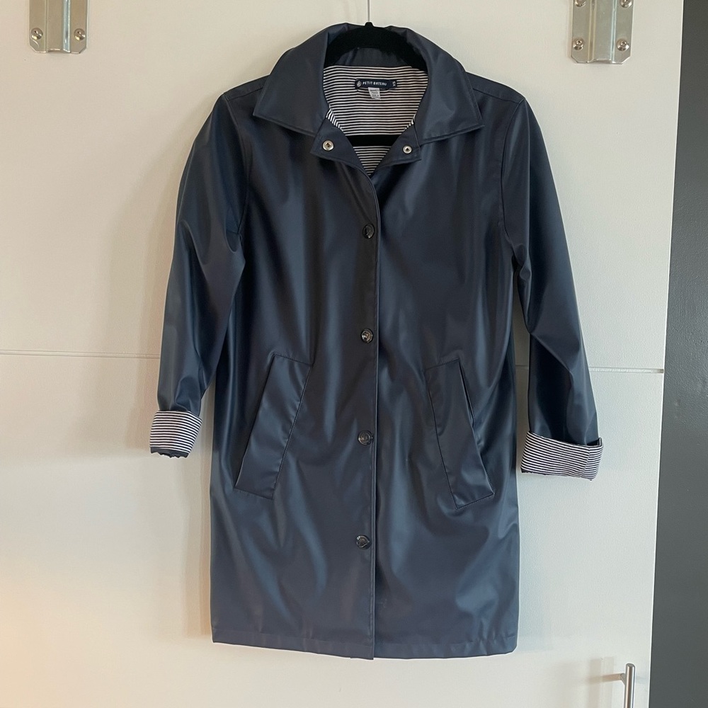 Petit Bateau Raincoat Women’s XS - Picture 2 of 3